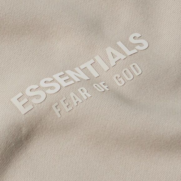 NWT Essentials Fear Of God Crew Mock Neck IN Smoke Gray Relaxed Casual Sweater - Picture 5 of 7